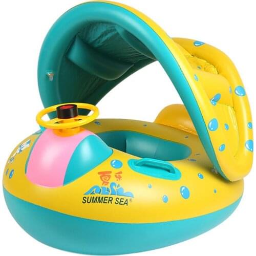 Swimming Baby Pools Accessories Baby Inflatable Ring Baby Neck Inflatable Wheels For Newborns Bathing Circle Safety Neck Float