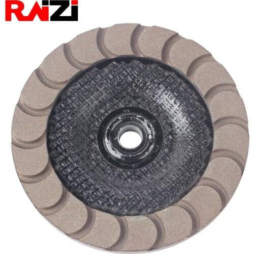 Raizi 4 5 7 Inch Diamond Grinding Disc For Concrete Easy Edge Finishing Polishing Ceramic Cup Wheel Scratches Removal Tool