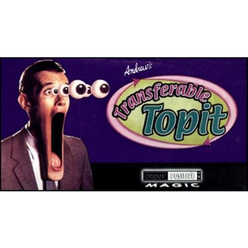 Free Shipping! AndrewS Transferable Topit (Gimmicks) - Magic Tricks,Close-Up,Street,Stage,Illusions,Party Trick,Mentalism