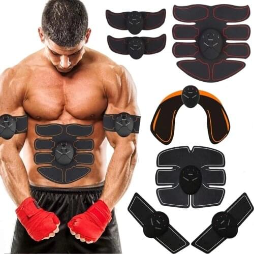 EMS Wireless Muscle Stimulator Trainer Smart Workout Abdominal Training Electric Slimming Stickers Body Slimming Massager