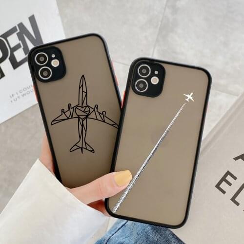 Luxury World Map Travel Phone Case For iPhone 12 11 Pro XR XS Max X Clear Silicone Cover for iPhone XR 6s 7 8 Plus SE 20 matte
