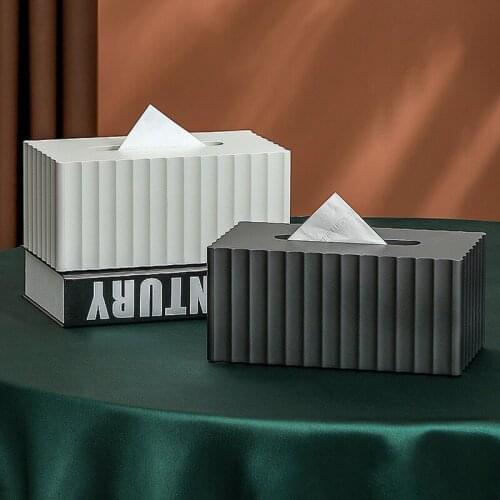 Салфетница Paint decorative Tissue Boxes Nordic Style Creative Light Luxury Simple Household Black Tea Several Table Napkin Box