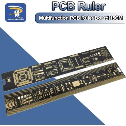 15CM PCB Ruler v2 - 6" for Electronic Engineers/Geeks/Makers/For Arduino Fans PCB Reference Ruler PCB Packaging