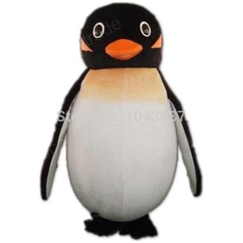 Cute Christmas halloween Cute Penguin Mascot Costume Fancy Cartoon Character Party Dress Free Shipping
