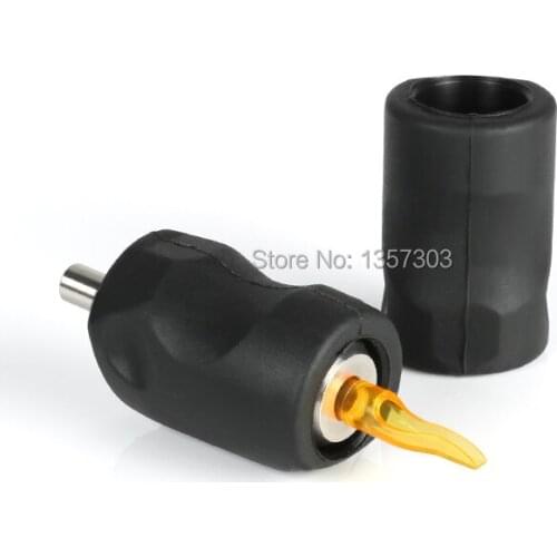 5 pcs soft rubber silicone tattoo handle set tattoo machine gun handle supply tube protection sleeve bracket can be autoclaved
