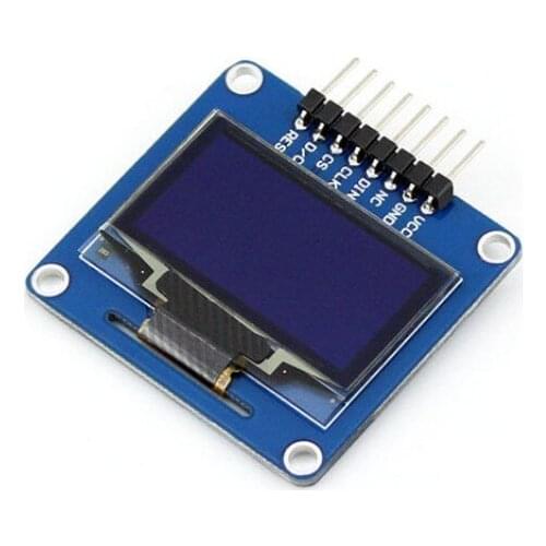 1.3inch OLED small Display Module 128*64 Resolution SPI / I2C interfaces Curved / Horizontal Pinheader SH1106 Driver