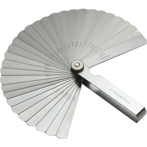 Stainless steel feeler 150mm gap gauge