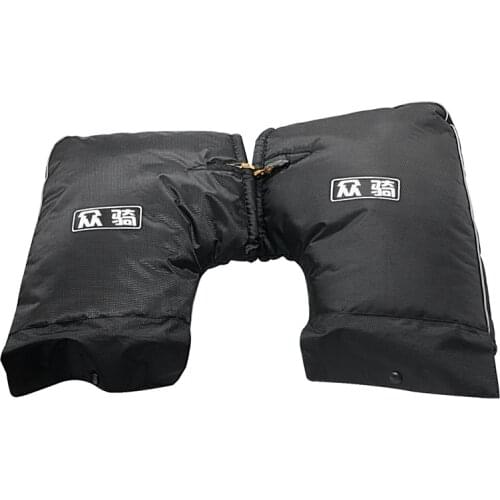 New Motorcycle Handlebar Muffs Snowmobile Motorbike Scooter Bicycle Waterproof Winter Hand Warm Covers Gloves Handle Bar Muffs