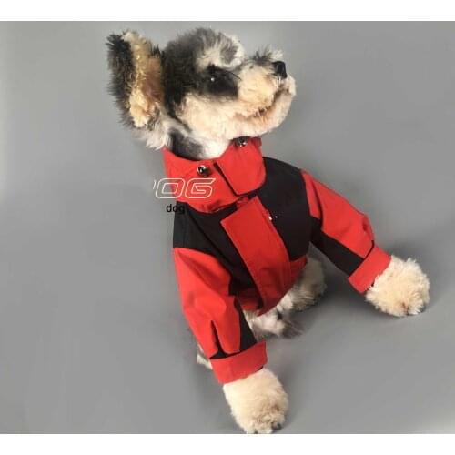Dog Clothes Autumn and Winter Clothes Teddy Schnauzer Bomei and French Fighting Down Jacket Luxury Designer Dog Clothes