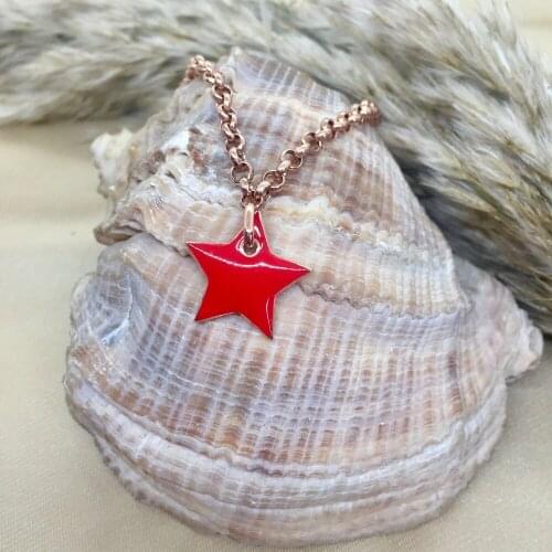 NEW Trendy 925 Silver Necklace Turkish Jewelry Birthday Gift Star Fashion Necklace For Women Minimalist Style Luxury Designer