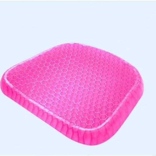 Seat Cushion Pillow Non Slip Chair Para Breathable Honeycomb Prevents Soft Sit Cushion Sweaty Bottom for Office Car Wheelchair