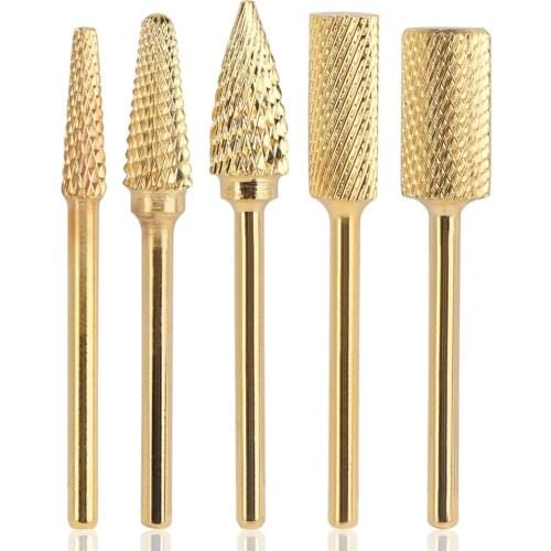 Segbeauty 5pcs Milling Cutter For Manicure Grinder Mill Manicure Machine Set Cutter Pedicure Electric Nail Files Nail Drill Bits