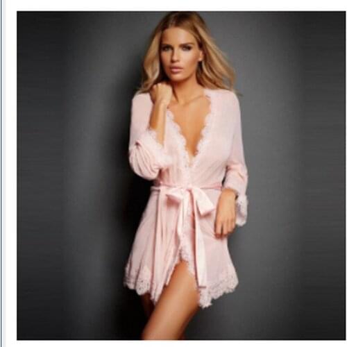 Sexy lingerie for bathrobes mesh eyelashes lace nightdress sexy pajamas intimate goods pornography for sex erotic costumes