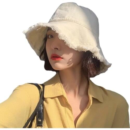Female Burrs Bucket Hat Women Bob Harajuku Mens Summer Panama Hat Foldable Streetwear Hip Hop Caps Cotton Fishing Fisherman Hat