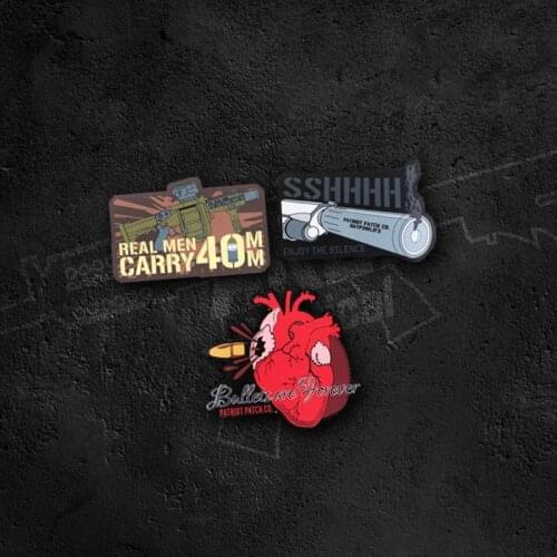 Firearms Graphic Series REAL MEN CARRY Sticker Tactical Ballets Are Forever Adhesive Phone Suitcase Military Journal Scrapbook