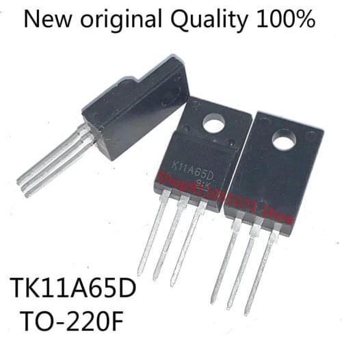 10PCS/LOT TK11A65D K11A65D TO-220F 11A 650V New spot hot sale
