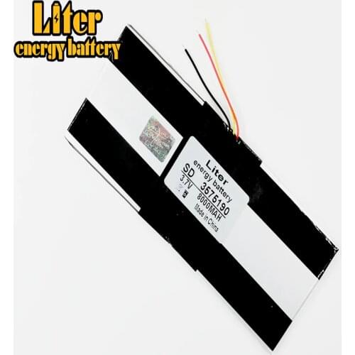 3 line 3575190 3.7V 8000mah 7 inch Tablet PC battery cool x5 on behalf of combination Chilean T7S M70 original road