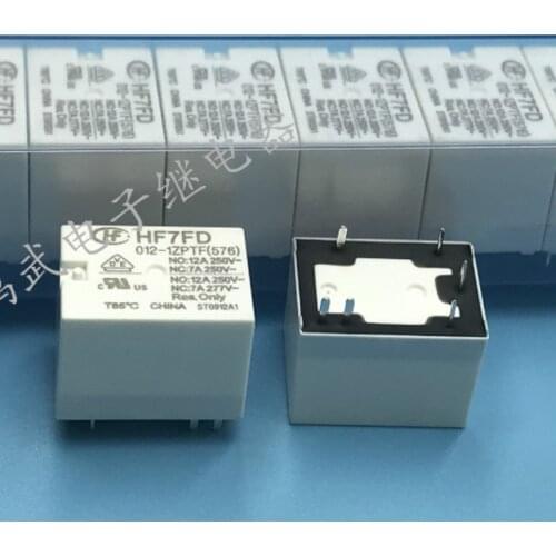 5pcs Brand New Delivery HF7FD-012-1ZPTF(576) Relay 6-Pin Set Conversion