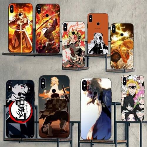 Rengoku Kyoujurou Demon Slayer Phone Case For Xiaomi Mi Redmi Note 7 8 9 pro 8T 9T 9S 9A 10 Lite pro