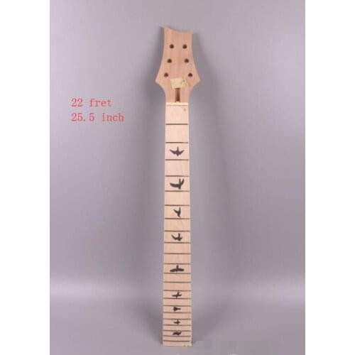 Electric guitar neck 22 Fret 25.5" Mahogany Truss Rod Solid wood fretboard