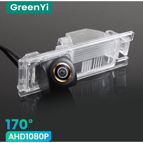 GreenYi 1080P HD 170° Car Rear View Camera For Hyundai IX35 2010 2011 2012 2013 Night Vision Reverse Reversing 4 pin Vehicle AHD