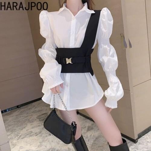 Белые блузки Harajpoo China At AliExpress