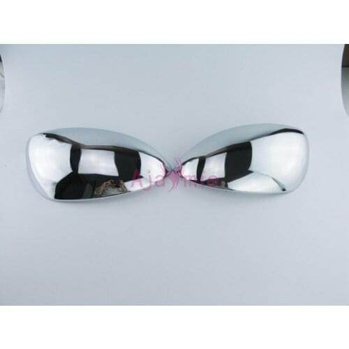 For Nissan Juke 2011 2012 2013 Side Mirror Cover Rear View Overlay Trim Chrome Car Styling Accessories
