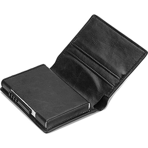 New Credit Card Holder Slim Wallet Aluminium Men Women Metal Wallet for Cards Business Card Package RFID Protector