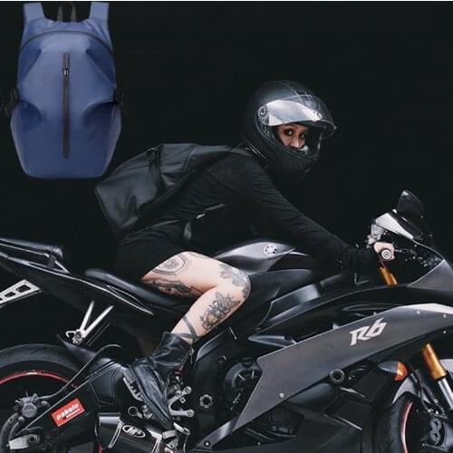 Motorcycle riding backpack fashion helmet bag trend full face helmet knight backpack male motorcycle equipment motorcycle bag