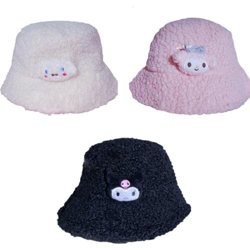 Зимние шапки для малышек Sanrio China At AliExpress
