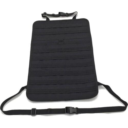 Tactical Car Back Seat Organizer Multi-function Sports Accessory Storage Pockets Military Package Outdoor Molle Seat Coage Pouch