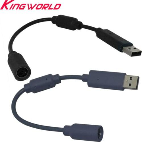 High quality USB Breakaway PC Cable off Cord Adapter With Filter For Microsoft xbox360 Xbox 360