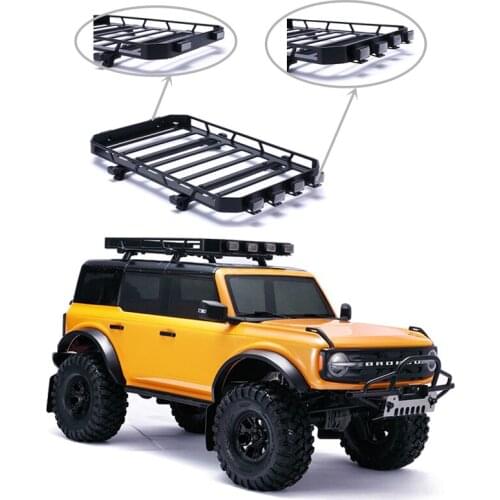 DJC TRAXXAS TRX4 Luggage Frame Luggage Rack Metal 1/10 Scale AXAIL TRX6 Roof Bracket RC Car Upgrade Accessories Parts rc carros