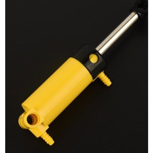 1PCS 47225 High-Tech Pneumatics Parts Pneumatic Cylinder 7L 2 Inlets MOC Building Block Bricks DIY Kids Toys