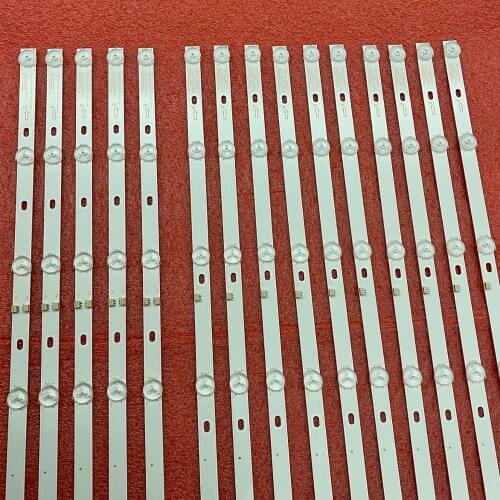 10set=30pcs LED backlight strip for D40-M30 40BF400 JS-D-JP395DM-A81EC JS-D-JP395DM-B82EC (80105) E395DM1000 MCPCB