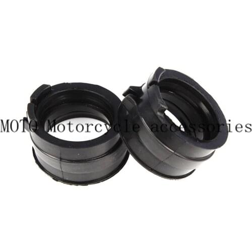 2pcs Intake Manifold Joint Carburetor Interface Boot Glue For XRV750 Africa Twin RD07 Bj. 1993 1994 1995-2003