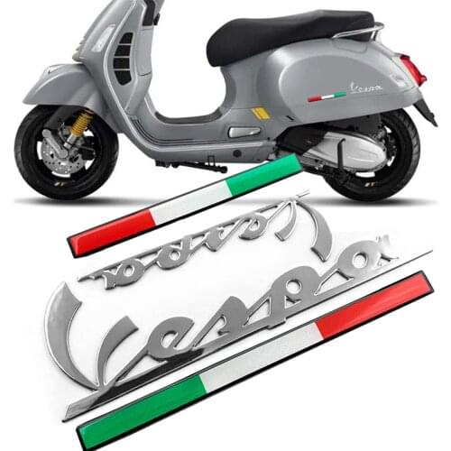3D Motorcycle Decal Stickers For Vespa Emblem Stickers Decal GTS GTV LX LXV LT PX 50 125 150 250 300ie Sprint Primavera Super
