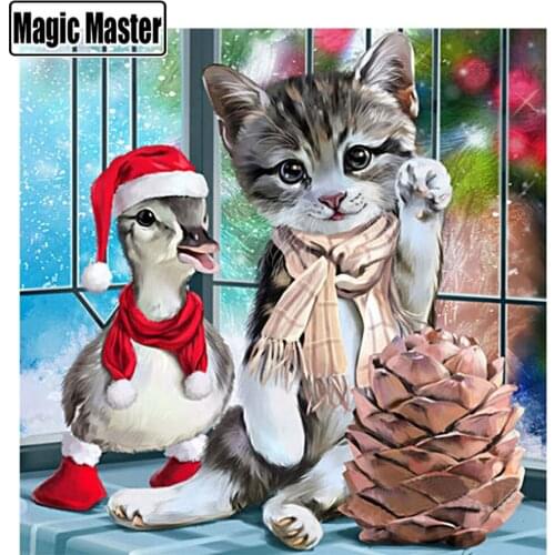 5D Christmas Diamond Painting Cartoon Cross Stitch Full Kits Square Drill Diamond Embroidery Sale DIY Needlework Gift