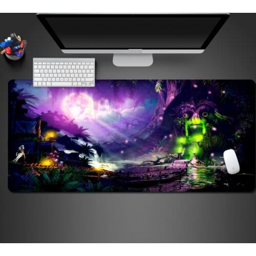 Color Super Clear Popular Game Mouse Pad Notebook Game Pad High Quality Natural Rubber Office Computer Mouse Keyboard Pads