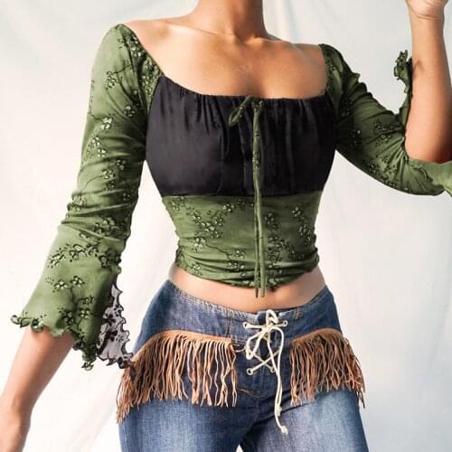 Darkglam Women's Cropped T-shirts