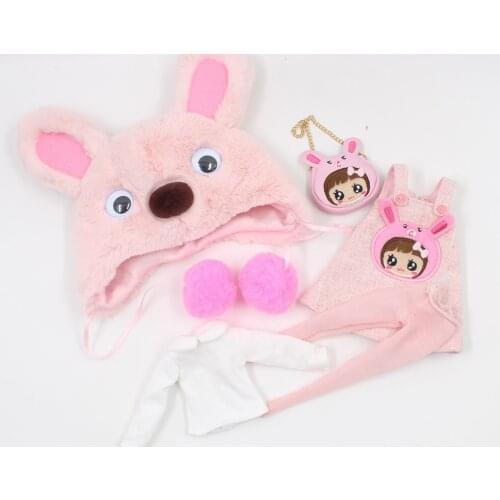 DBS ICY bjd blyth 1/6 doll clothes suit bag stocking hat lovely 30cm bjd girl