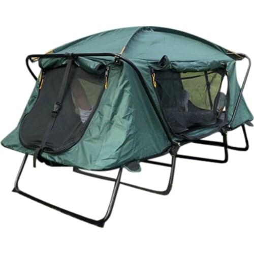 CT25 2 man outdoor camping sleeping bed tent cot double layer waterproof 2000mm