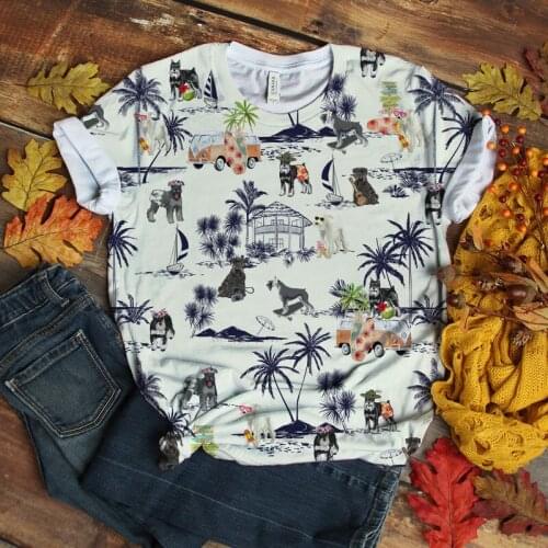 Hot Sale Men Clothing Usa Size Oversized Tshirts Anime Printing Tees Short Sleeve Cotton Dog Streetwear