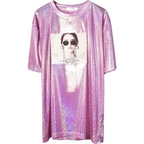 JQNZHNL Women's Silk T-Shirts