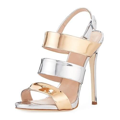 Plus Size 46 Women Classic High Heel Sandal 10 cm Fetish Sandals Female Summer Shoes Sexy Women Pumps