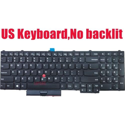 US Keyboard for Lenovo ThinkPad P51(20HH/20HJ) P71(20HK/20HL) 01HW241 01ER951