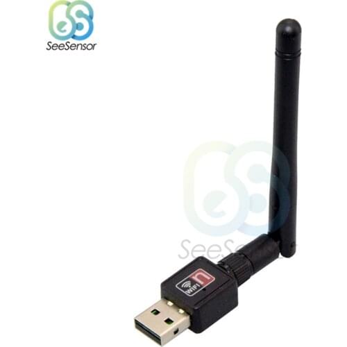 Mini Network Card USB WiFi Adapter 150mbps 2dBi Wi-Fi Adapter PC Wi Fi Antenna WiFi Dongle 2.4G USB Ethernet WiFi Receiver