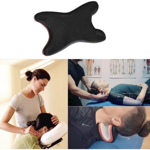 New Portable Neck Stretcher Cervical Traction Pillow Neck Stress Pain Relief Corrector