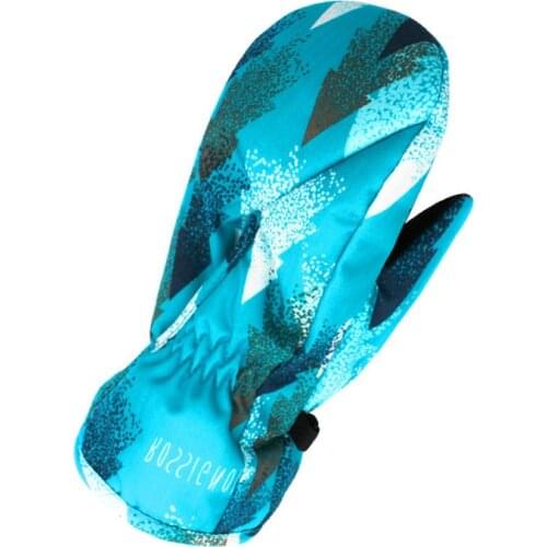 -30 3-7years Kids Snow Plam Gloves winter outdoor sports Mittens Waterproof Windproof Snowboarding gloves Kids for boys or girls