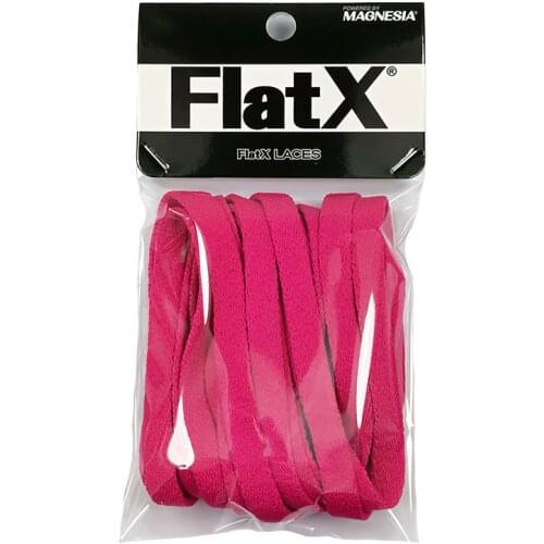 FlatX 8mm Rose Pink Shoelaces High Quality Professional Sneaker Laces Anti-Release Shoelace Lacet Branded Lace Wholesale